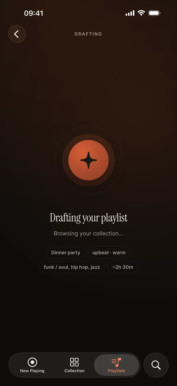 Analog app: 3. Studio drafts it